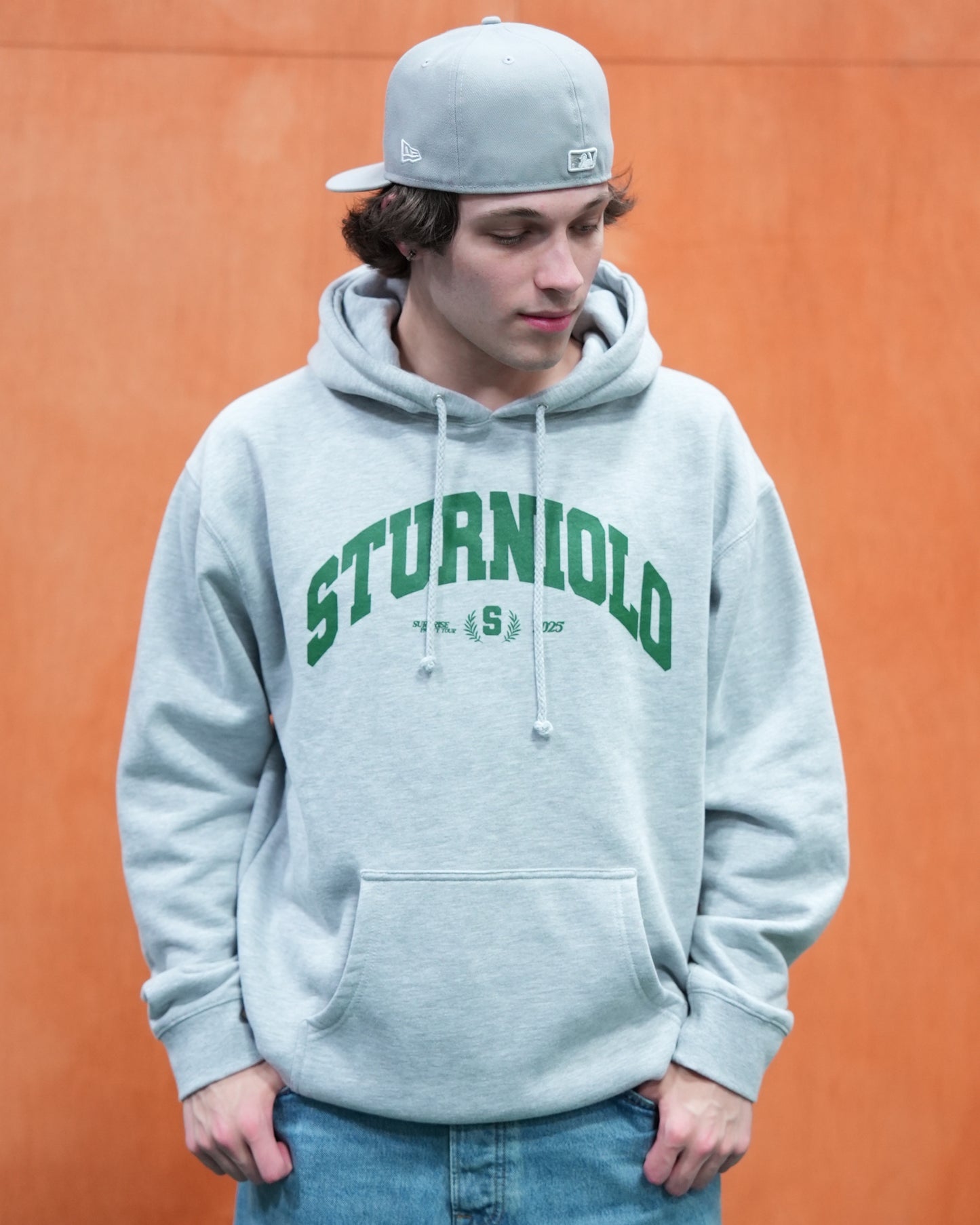 Sturniolo Surprise Party Collegiate Hoodie - Heather Gray