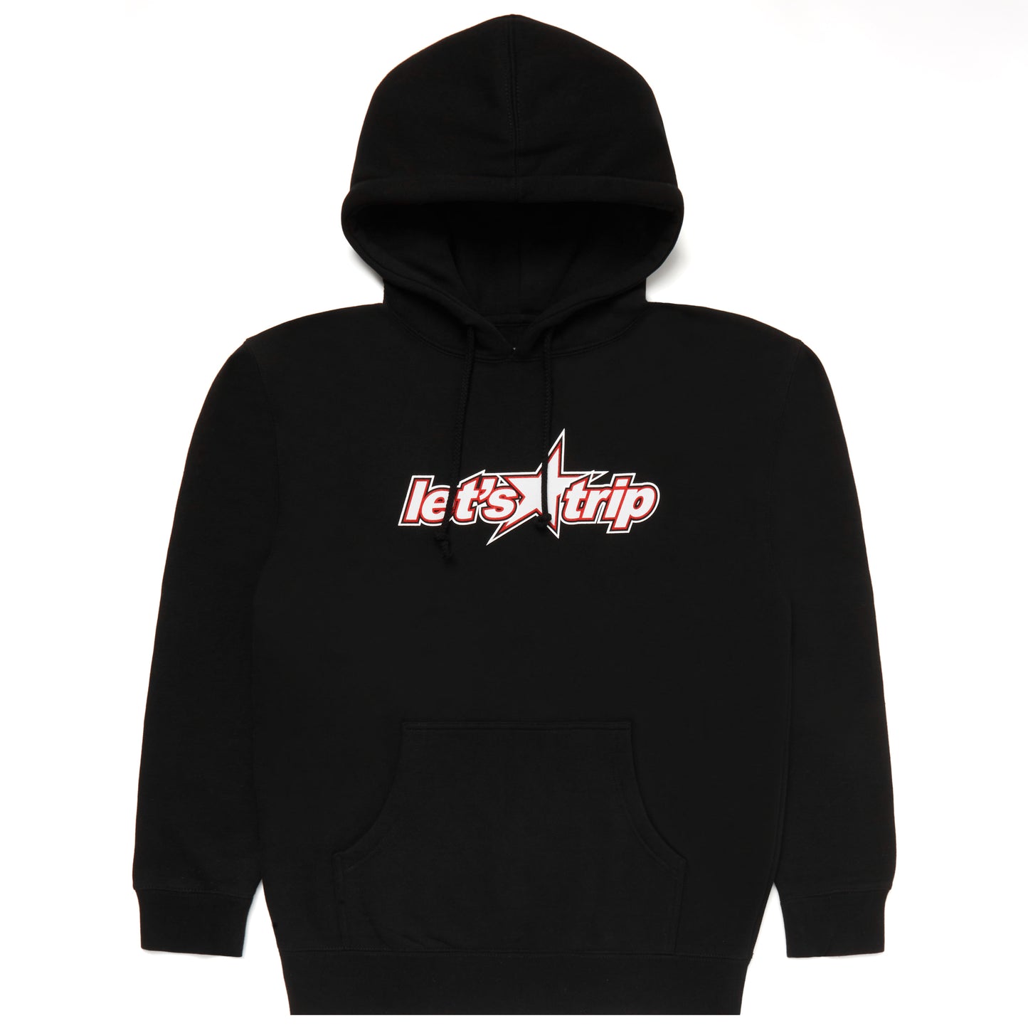 Let's Trip Star Hoodie BLACK