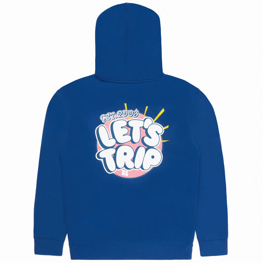 Let's Trip Bubble Hoodie ROYAL BLUE