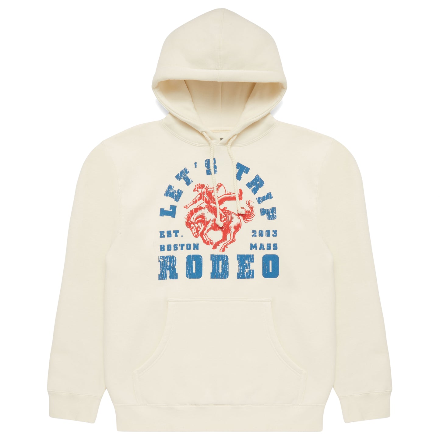 Let's Trip Rodeo Hoodie - Cream