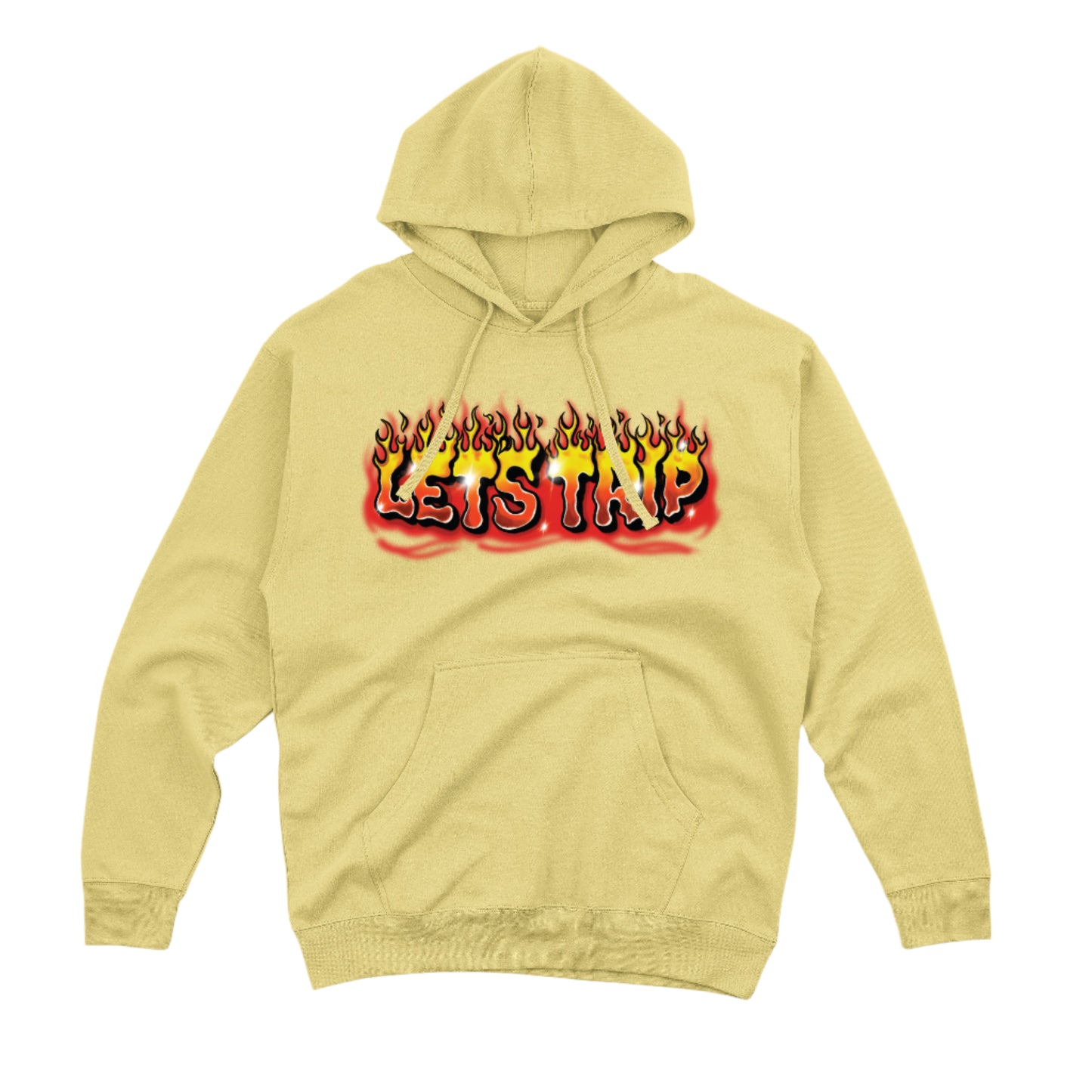 Let's Trip Embers Hoodie - Yellow