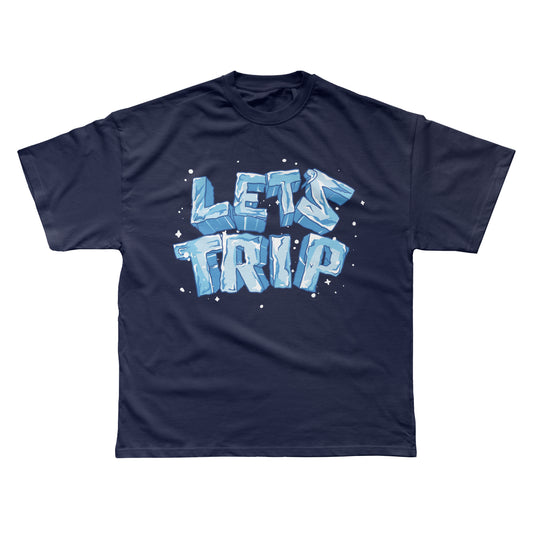 Let's Trip Icey Tee - Navy