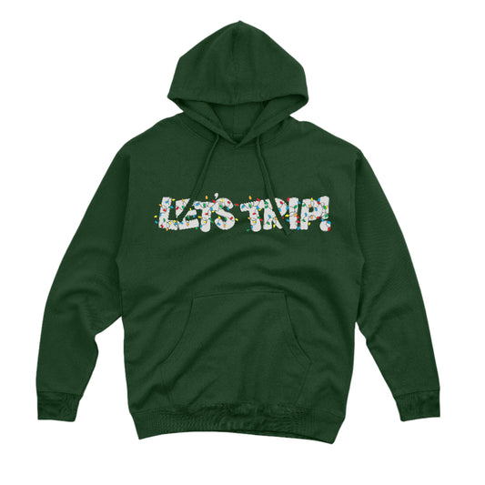 Let's Trip Lights Hoodie - Green