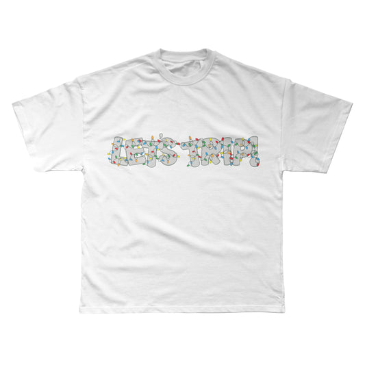 Let's Trip Lights Tee - White