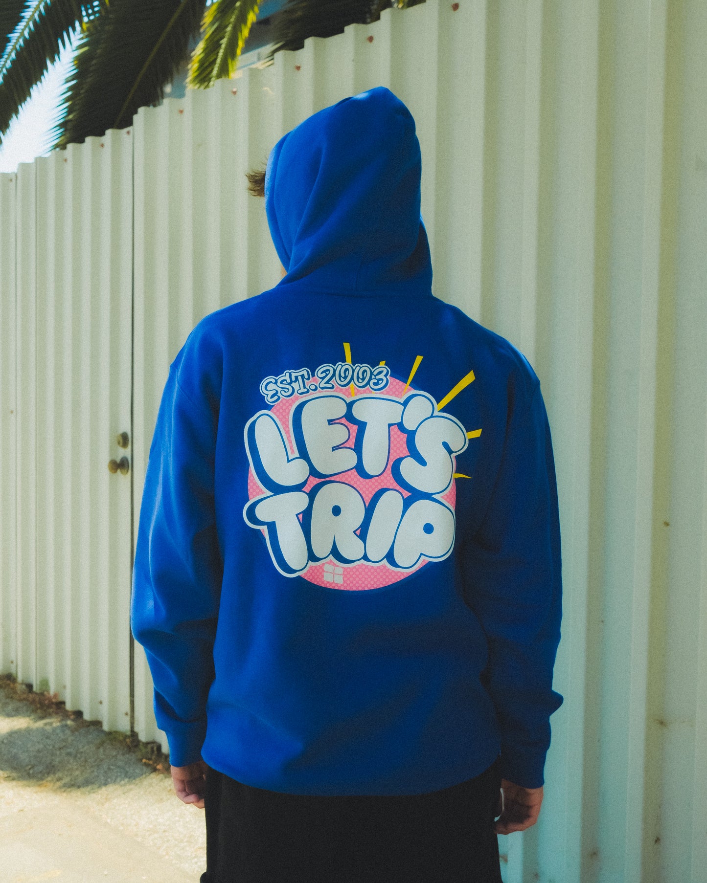 Let's Trip Bubble Hoodie ROYAL BLUE