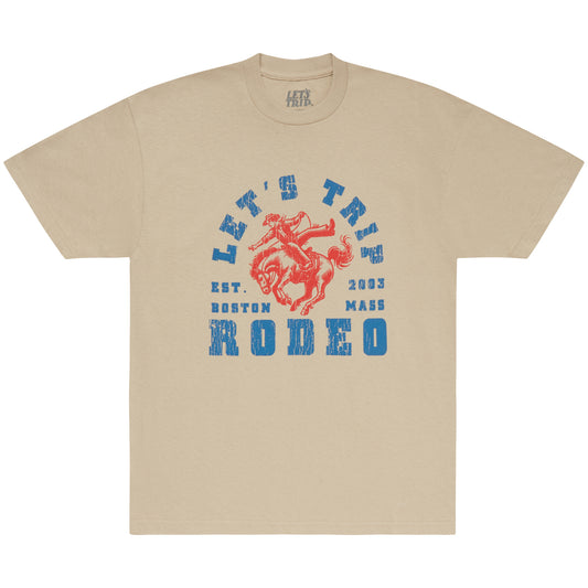 Let's Trip Rodeo Tee - Tan