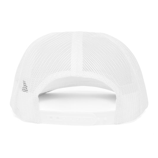 Let's Trip Airbrush Trucker Hat WHITE