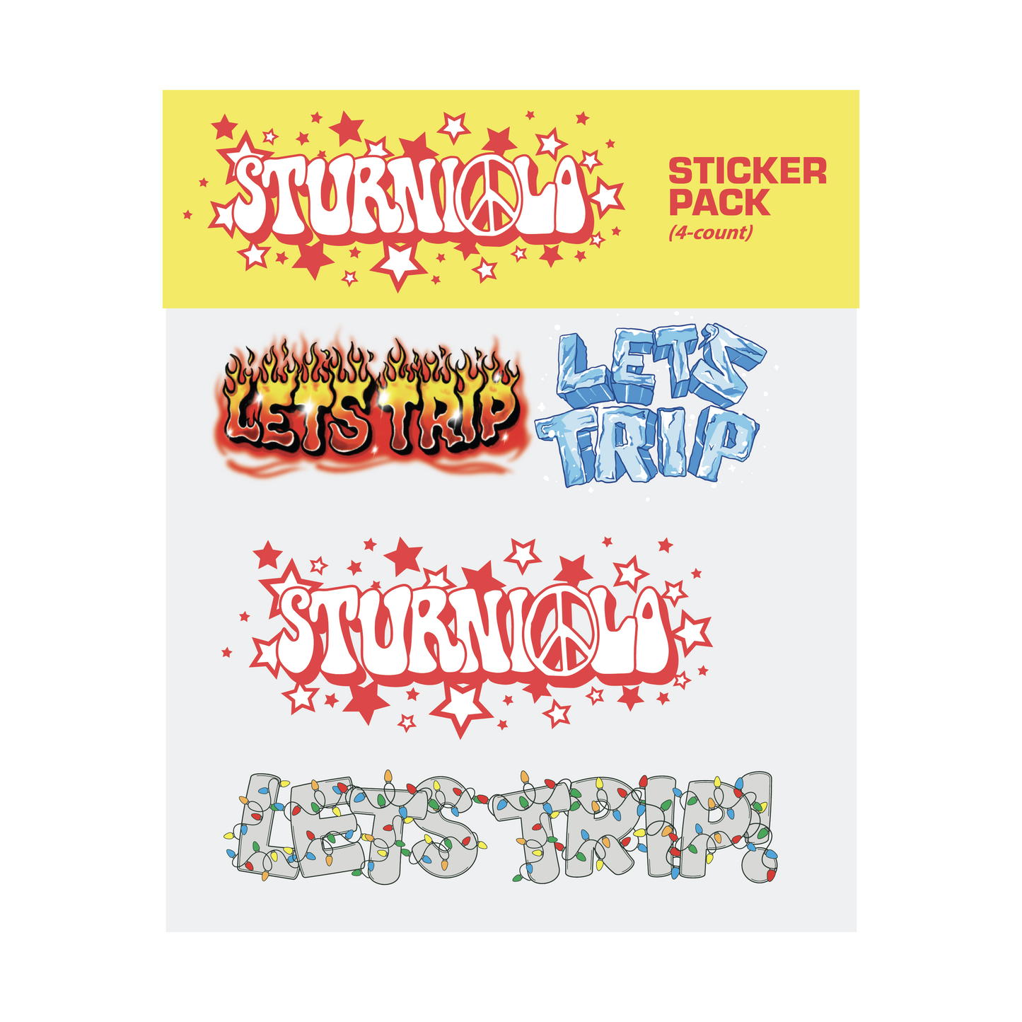 Sturniolo Let's Trip Sticker Pack